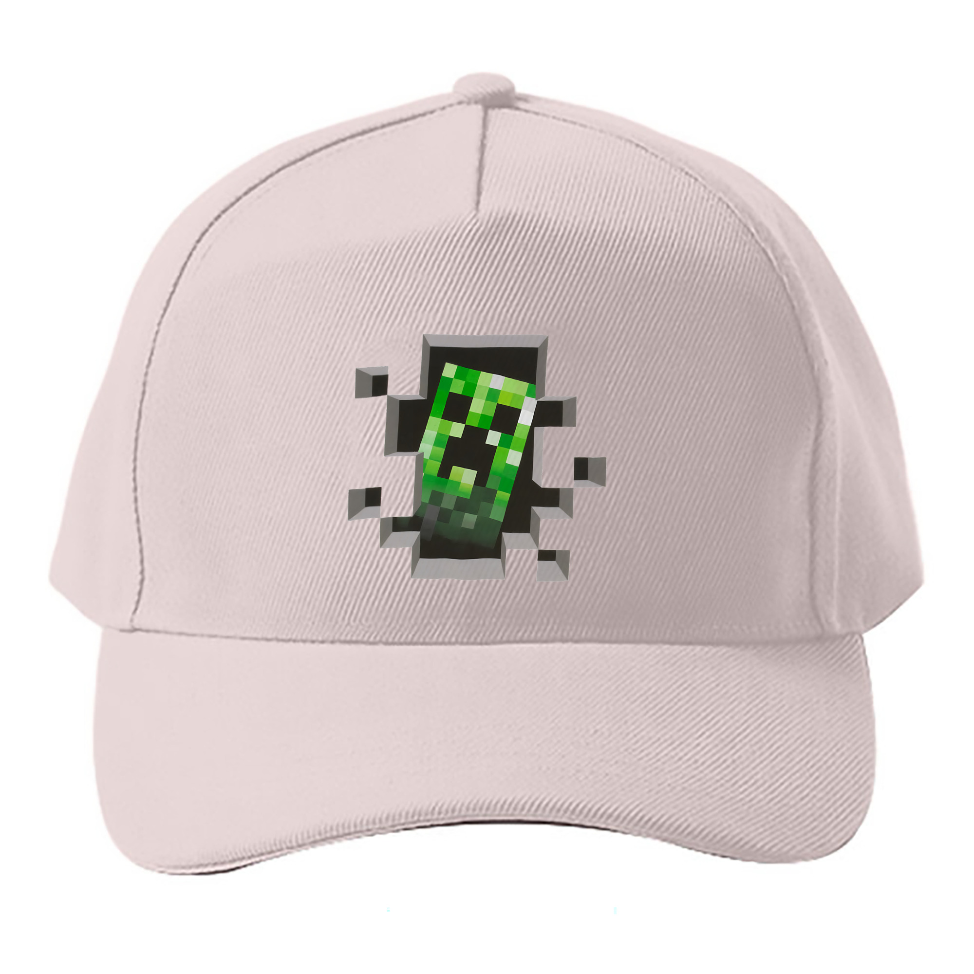 （画像用） マインクラフト ブロックの世界 Minecraft MC Block world ベースボールキャップ 綿100％ 男女兼用 帽子 スポーツ
